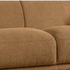 Oliver Loveseat with Round Back and Sloped Arms | Brown Boucle 68"