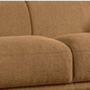 Oliver Sofa with Round and Back Sloped Arms | Soft Brown Boucle 88"
