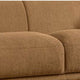 Oliver Sofa with Round and Back Sloped Arms | Soft Brown Boucle 88"