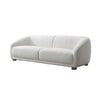 Oliver Loveseat with Round Back Sloped Arms | Soft White Boucle 68"