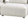 Stavan 2 Seater Modular Sofa | Light Gray Boucle | Adjustable Backs