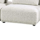 Stavan 2 Seater Modular Sofa | Light Gray Boucle | Adjustable Backs