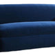Sero Loveseat | Padded Bench Seat | Modern Royal Blue Velvet 69"