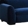 Sero Loveseat | Padded Bench Seat | Modern Royal Blue Velvet 69"