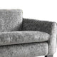 Sero Loveseat | Padded Bench Style Seat | Modern Dark Gray Velvet 69"