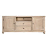 Cherie TV Stand Cabinet | Storage Cabinets | Light White Wash | 72"