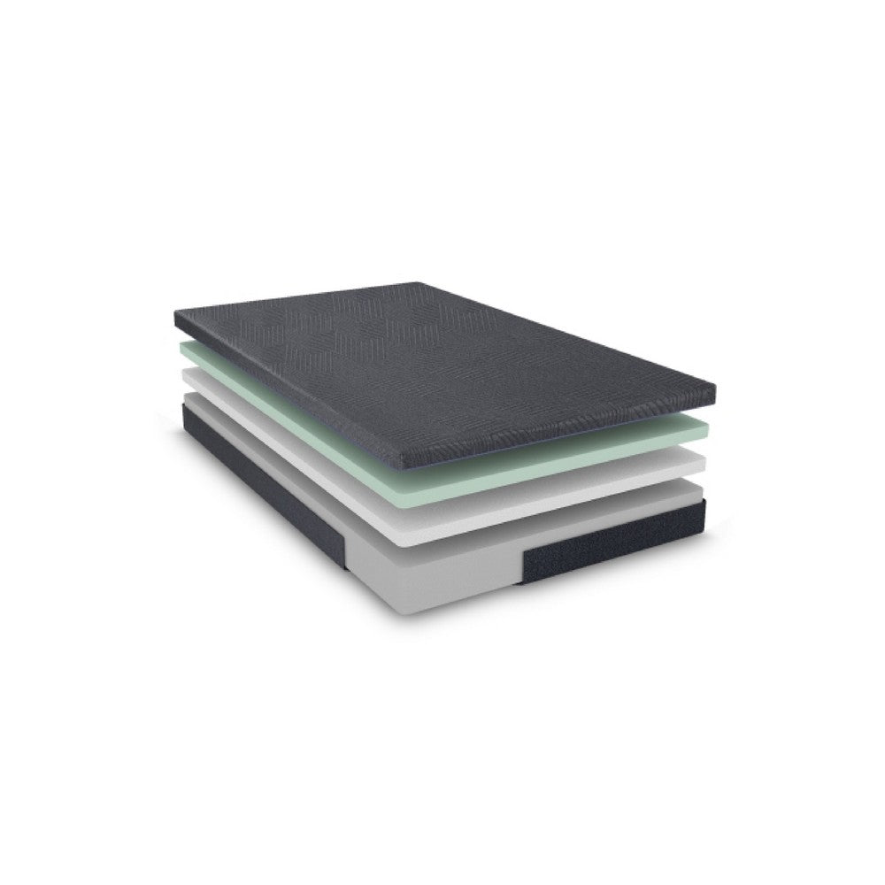 Bay California King Mattress | Firm Green Tea Cool Gel Memory Foam | 11"