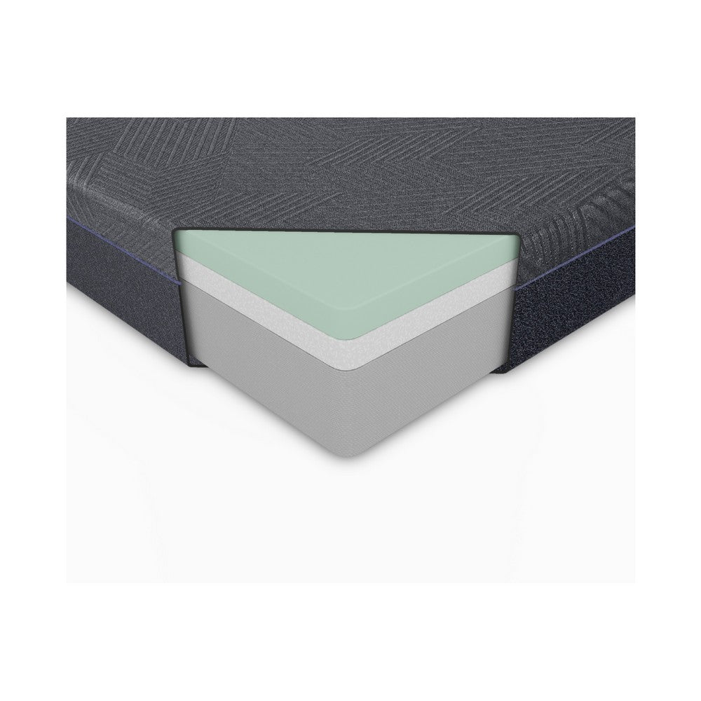 Bay Queen Size Mattress | Firm Green Tea Cool Gel Memory Foam | 11"