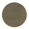 Oma Dining Table | 48" Round Graywash Top | Antique White Base