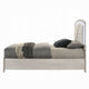 Remy Queen Size Bed with LED Headboard | 2 Bottom Drawers | Antique White