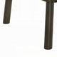 Mery Dining Table | 59" Square Top | Walnut Brown Solid Rubberwood