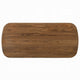 Lina Dining Table | 79" Rectangular | Wide Panel Legs | Walnut Brown Wood