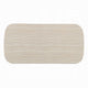 Ladi Dining Table | 87" Rectangular Beige Faux Marble Top | Brown Wood