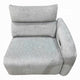 Falo Modular Power Motion Right Recliner Chair | Foam Light Gray Chenille