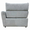 Falo Modular Power Motion Right Recliner Chair | Foam Light Gray Chenille