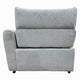 Falo Modular Power Motion Right Recliner Chair | Foam Light Gray Chenille