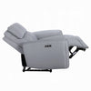 Jero Power Motion Recliner Sofa | 2 Seater | USB Port | Gray Faux Leather