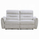 Tres Power Motion Recliner Sofa with USB Port | 2 Seater | Gray Chenille