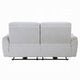 Tres Power Motion Recliner Sofa with USB Port | 2 Seater | Gray Chenille
