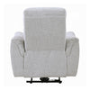 Tres Power Motion Recliner Chair with USB Port | Foam Fill Gray Chenille
