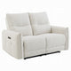 Lali Power Motion Recliner Loveseat | USB | Zero Gravity | Cream Chenille