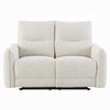 Lali Power Motion Recliner Loveseat | USB | Zero Gravity | Cream Chenille