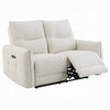Lali Power Motion Recliner Loveseat | USB | Zero Gravity | Cream Chenille