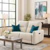 Lali Power Motion Recliner Loveseat | USB | Zero Gravity | Cream Chenille