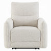Lali Zero Gravity Power Motion Recliner Chair | USB Port | Cream Chenille