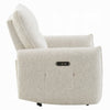 Lali Zero Gravity Power Motion Recliner Chair | USB Port | Cream Chenille