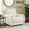 Lali Zero Gravity Power Motion Recliner Chair | USB Port | Cream Chenille
