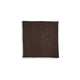 Tela Throw Blanket Set of 3 | Machine Knitted Textured Dark Brown Polyester