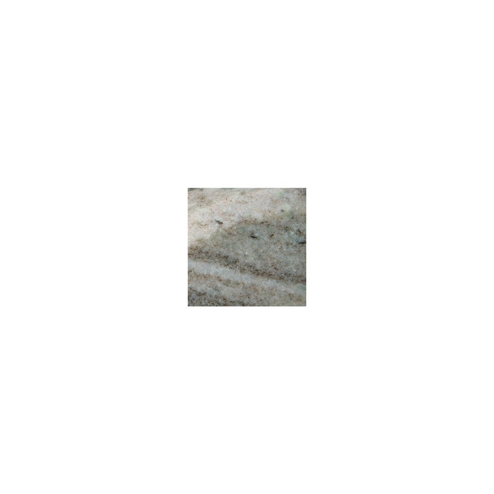 Kexa Accent Sculpture Set of 2 Horse Shoe U Shape Taupe Gray Marble Finish