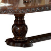 Faya Dining Table | 76-112" Extendable | Cherry Brown Solid Wood