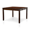 Dicky 9pc Counter Height Dining Table Set with Bench | Cherry Brown