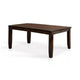 Dicky 9pc Dining Set | 60-78" Table | 8 Chair Faux Leather Cherry Wood