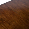 Dicky 9pc Dining Set | 60-78" Table | 8 Chair Faux Leather Cherry Wood