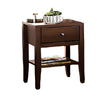Finn 5pc Queen Bed Set | 2 Nightstands | Dresser | Mirror | Dark Brown