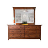 Erie 5pc Queen Bed Set | 2 Nightstands | Dresser | Cherry Brown Wood