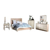 Erie Queen Bed Set | Dresser | Chest Nightstand Mirror | White Wood