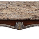 Liana Marble Coffee Table | Cherry Brown Pine Wood | Rectangular 52"