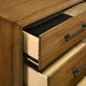 Tey Wide Dresser | 6 Spacious Drawers | Honey Brown Rubberwood