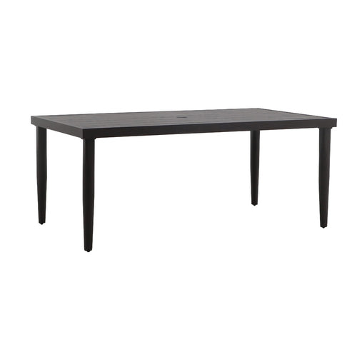 Fena Patio Dining Table | Brown Aluminum | Rectangular 72"