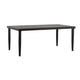 Fena Patio Dining Table | Brown Aluminum | Rectangular 72"