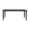 Fena Patio Dining Table | Brown Aluminum | Rectangular 72"