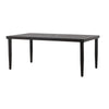 Fena Patio Dining Table | Brown Aluminum | Rectangular 72"