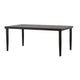 Fena Patio Dining Table | Brown Aluminum | Rectangular 72"