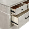 Avy Wide Dresser | Light Mist Gray Pine Wood | 7 Spacious Drawers