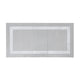 Ion Dining Table | Gray Rubberwood | White Marble Inlay | 78-102"