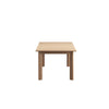 Heya Patio Dining Table | Natural Brown Acacia Wood | Extendable 78-97"